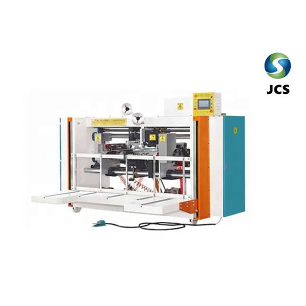 Semi Automatic Carton Box Stitching Machine , Electric Paper Stapler