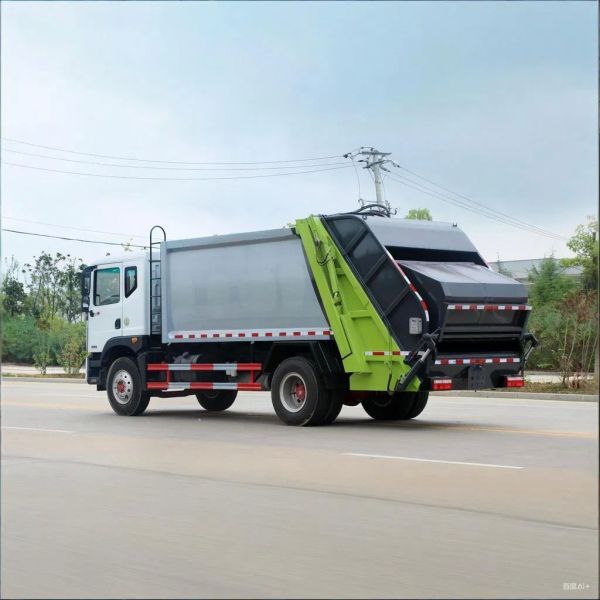 Refuse Compressor Truck JAC Waste Collector Compressed 4tons 6tons Compactor Dongfeng Garbage Compactor