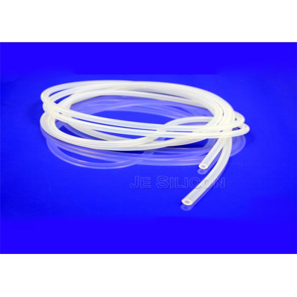 Food Grade Medical Silicone Hose , 3mm 6mm 8mm Flexible Silicone Pipe