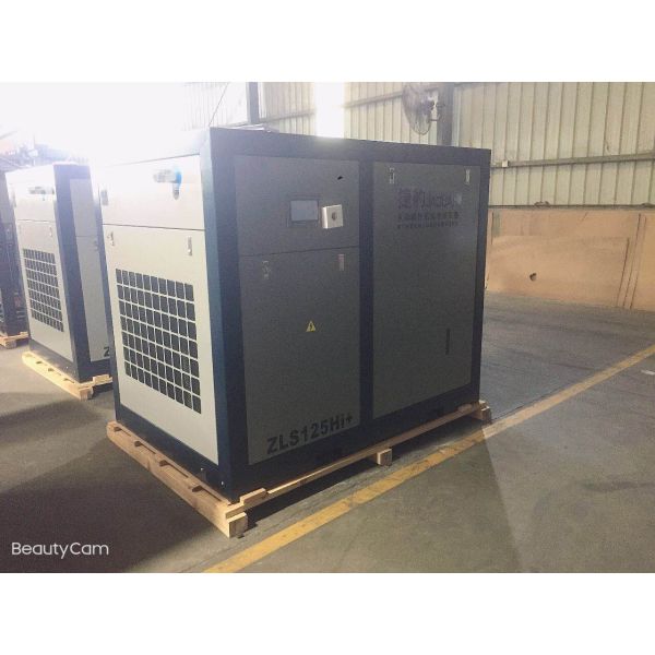 17.6 m3/min C Air Capacity Sturdy Vigorous 125HP Screw Air Compressor for Advertising
