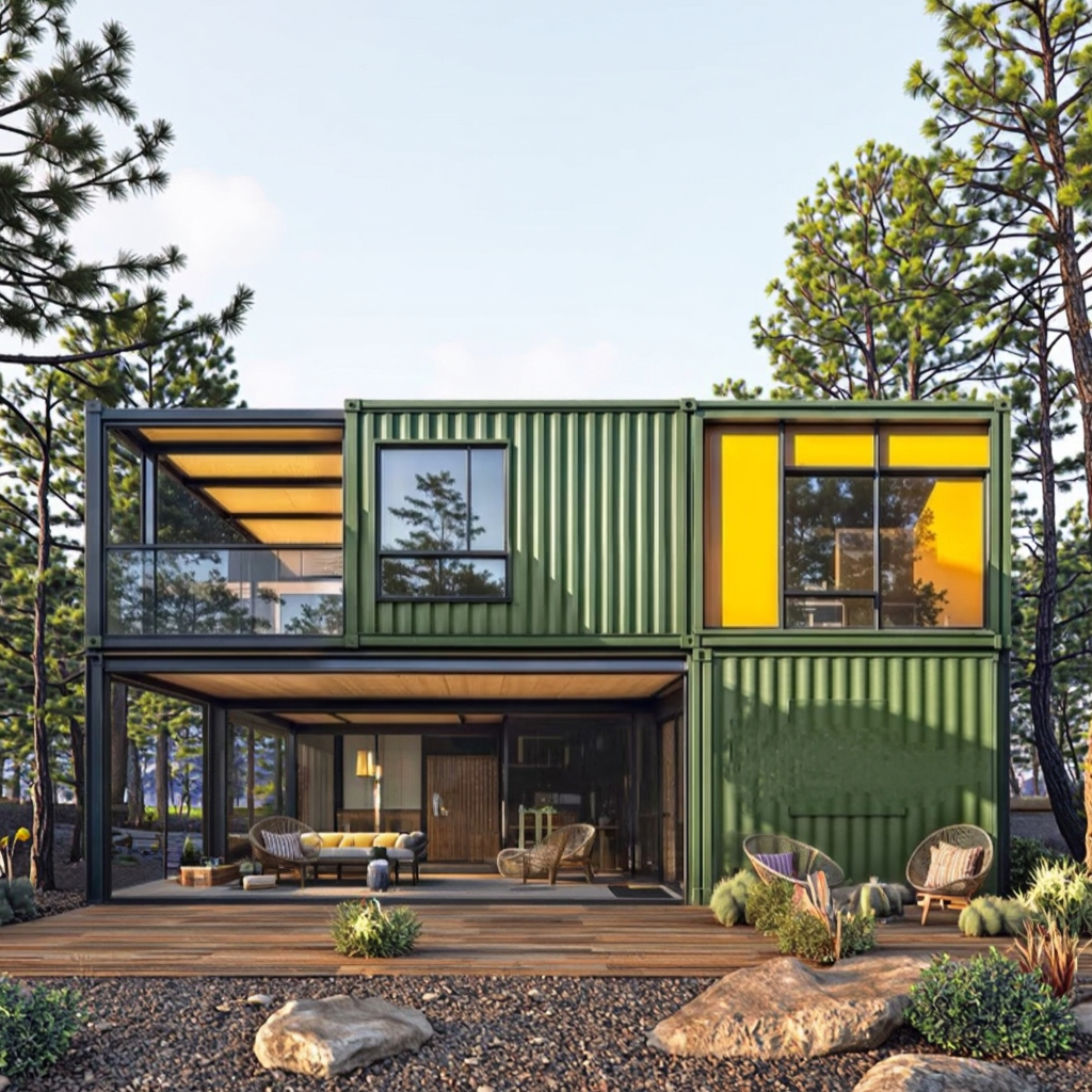 Mediterranean-Style 20ft Container House Design