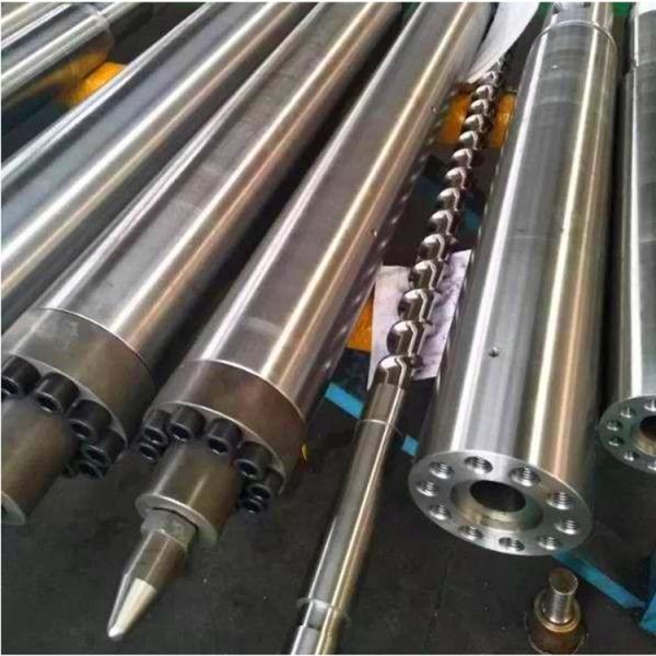 Precision balanced Injection molding screw assembly constructed to reduce vibration and improve molding machine stability