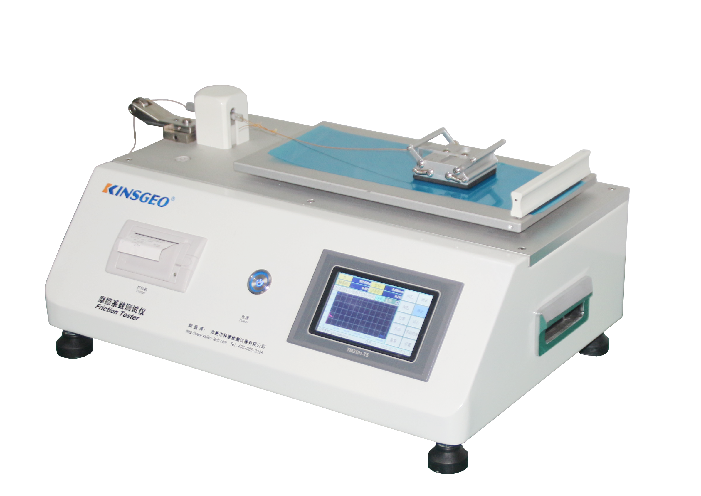 Коэффициент ASTM D1894 COF коэффициента оборудования для испытаний трением тестера трением