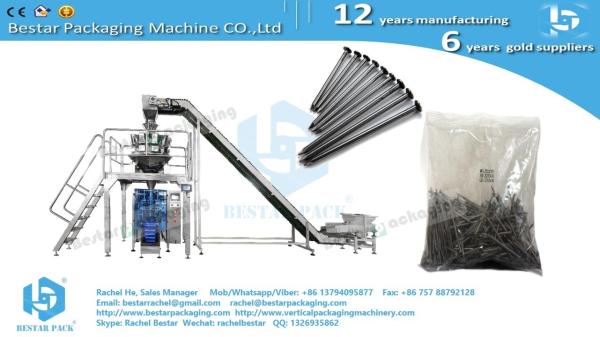 Bestar customized packing machine for hardware long nails BSTV-550AZ