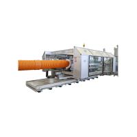 Machine de formage de tuyaux en spirale à double paroi unique en PE PP HDPE