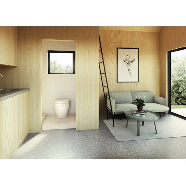 Европейский стандартный железный каркас света этажа просторной квартиры шале кабины Prefab стального дома деревянный