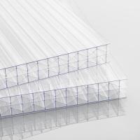 Couvercle en polycarbonate en feuille de polycarbonate congelée à double paroi en feuille de polycarbonate creuse en feuille de toit pour serre