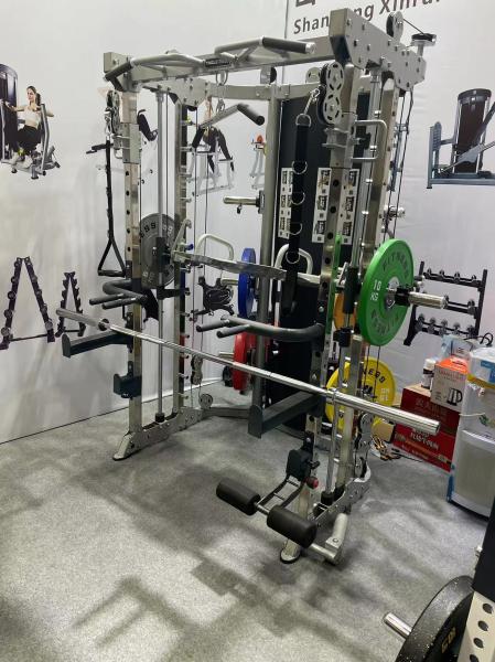 Gimnasio Comercial Entrenamiento de fuerza en interiores Cable Crossover Multifunción