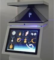 Holograma 3D personalizado Pirâmide Display Vitrine Publicidade interativa