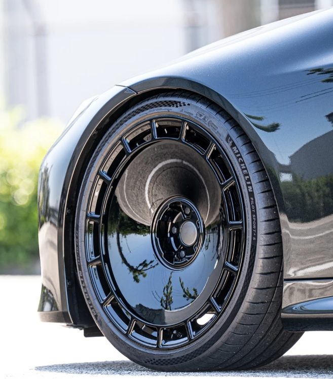 Lightweight Forged Wheel 18 Inch 5x112 6061-T6 Aluminum Alloy Gloss Black Deep Concave for BMW 1 Series Custom PCD Custom Spec