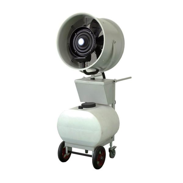 Ligero comercial ventilador de nebulización móvil con control remoto