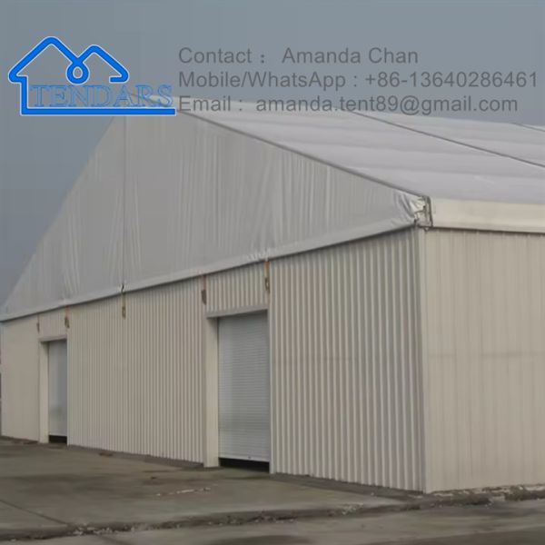 Best Selling Aluminum Easy Movable Custom Water Proof Sun Proof  Warehouse Tent For Storage