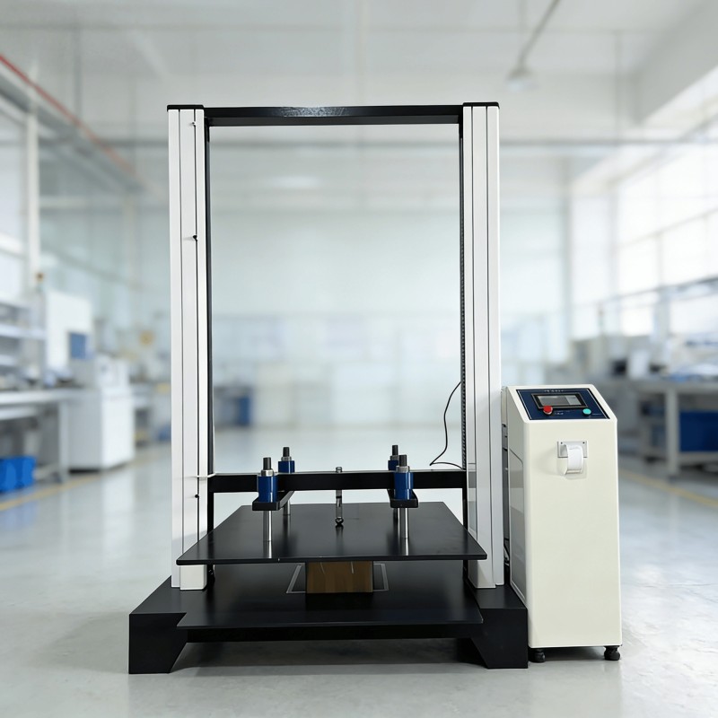 ISTA Packaging Compression Test, Carton Compression Force Testing Machine with Stacking and Fixed Load Functions