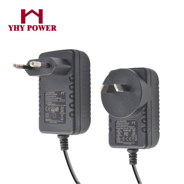 100 240v Mount Power Ac Adapter , 3.5/1.3mm Power Wall Adapter Euro Uk Kc Certified