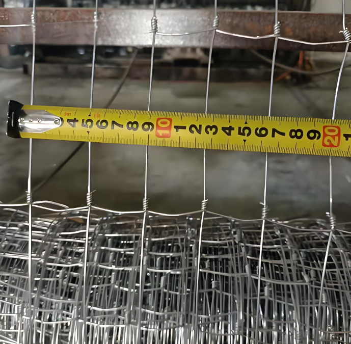 2.0mm High Tensile Wire Galvanized Fixed Knot Cattle Farm Fence Roll 50m Length for Ranch