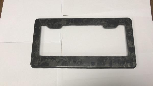 Professional China Fabricator Custom Forged Carbon Fiber Car License Frame Plate