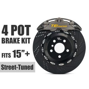 TEI P42 Super Brake Kit Front 4 Piston Caliper Kit With 286mm 296mm Disc Rotor for SUBARU BRZ 2012-2019