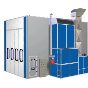 84kw Truck Paint Booth Bus Car Auto Paint Booth Room Electric Heating