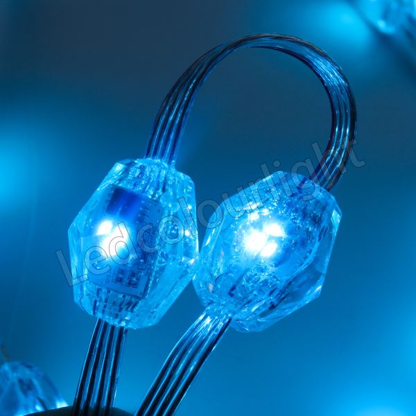 Wedding Party Garden Decorative String Lights DC12V LED Crystal Pixel String Lights