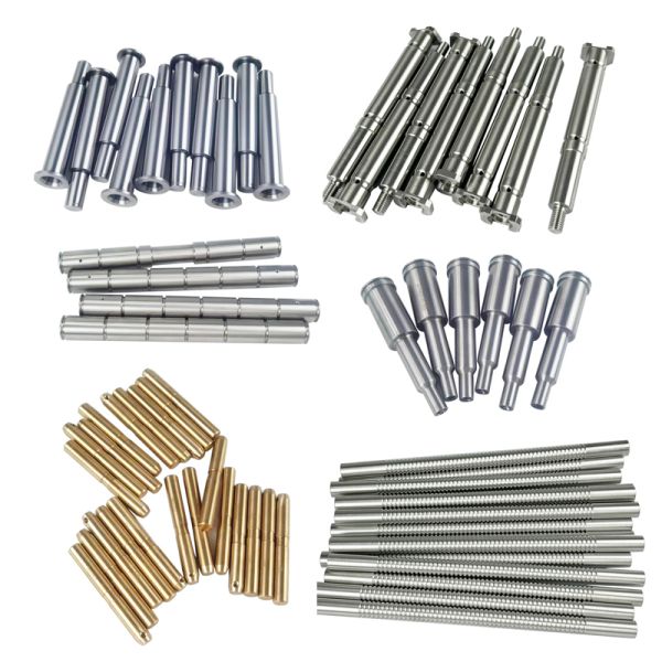 Custom CNC Machined Brass Parts with High Precision Tolerance for Electrical Connectors and Pipe Fittings