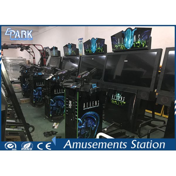 2 Player Mini Kids Simulator Arcade Game Machine with 55 Inch Screen