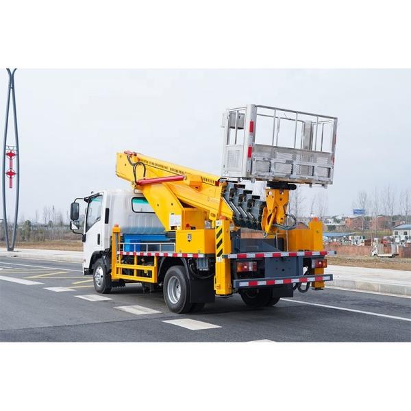 NMR KV100 NPR ISUZU 4x2 120HP 190HP 27 m 32 m 36 m Aerial Platform Truck