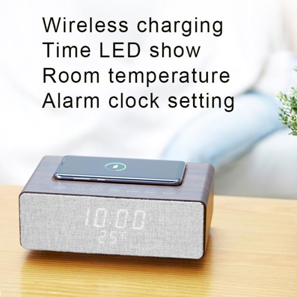 M15 Wooden Ireless Bluetooth Speakers Power Bank Empty Speaker Cabinets True Stereo Sound