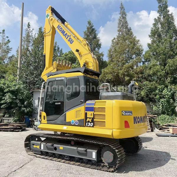 Second-Hand PC130 Excavator Imported from Japan with Original Hydraulic Valve