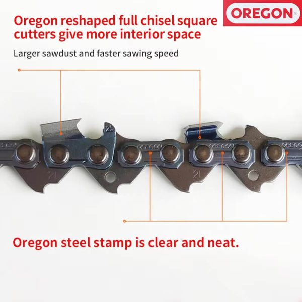 Oregon Chainsaw Chain 3/8 LP for Gasoline Chain Saw Cutting Wood