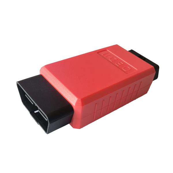 New arrival OBDII 327 double open end assembled housing bent pin gold plated male nickel plated female for OBD2