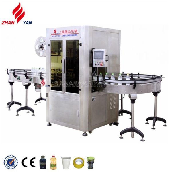 High Precision Shrink Sleeve Labeling Machine / Shrink Wrap Label Machine
