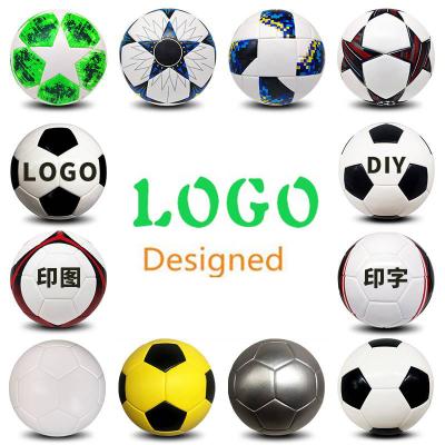 Design Your Logo Printed Your Own Pattern Size 3 4 5 Footaball Socer Balls