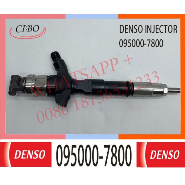 095000-7800 New Genuine Brand Diesel Engine Fuel Injector For Toyota 23670-39285