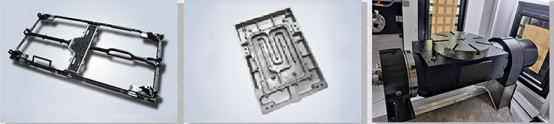 Horizontal 5 Axis Machining Center Heavy Duty Machining Center With AC / BC Cradle Table