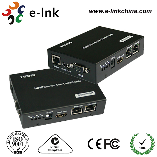Наполнитель управлением 4Kx2K HDMI инфракрасн Bi дирекционный видео- над набором CAT5 CAT6