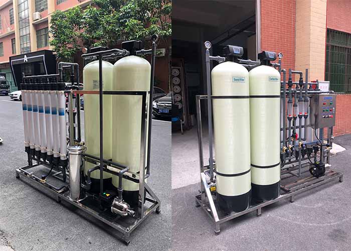 Рециркуляционная система отработанной воды мембраны ультрафильтрования, завод минеральной воды 3500ЛПХ