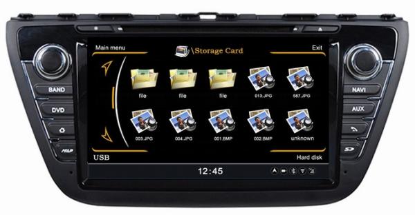 Ouchuangbo Suzuki SX4 Cross 2014 S100 platform automobile GPS DVD transmitter fm MP3 player OCB-337
