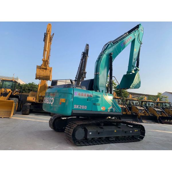 10 - 20 Ton Kobelco Used Digger With Container Package Motor Core Components
