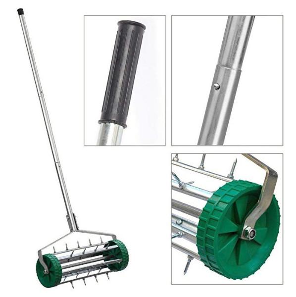 Durable Residential Heavy Duty Lawn Aerator Suit For Any Soil Grass Maintenance