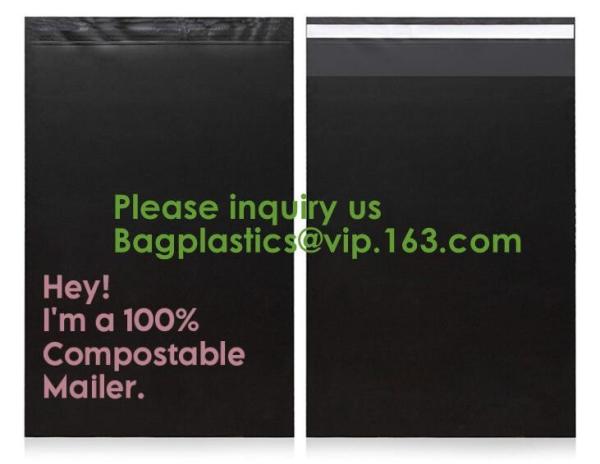 Green Starch Mailer Biodegradable Compostable Plastic Shipping Packaging Apparels Mailing Garment Pack Bags
