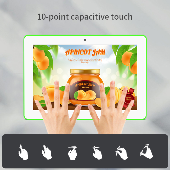 Система резервирования POE держателя стены планшета конференц-зала NFC RFID