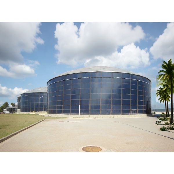 High Strength Mondes Epoxy Coated Steel Water Tank Corrosion Resistance