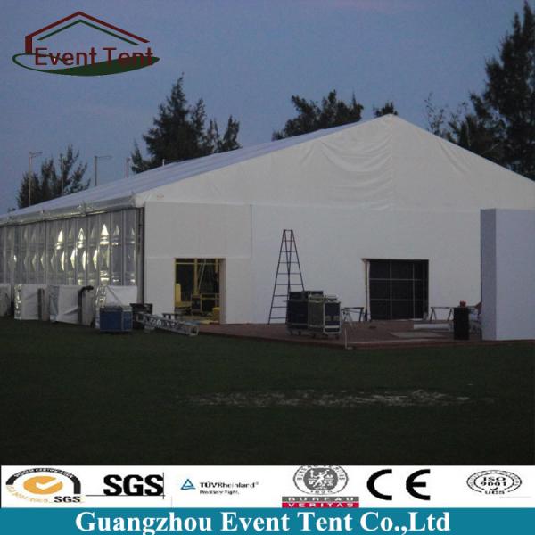 Anti Rust Modular Outdoor Warehouse Tent Building With PVC Covering