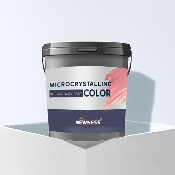 Micro Crystal Interior Wall Paint Odorless Formula for Professional Paint Manufacture