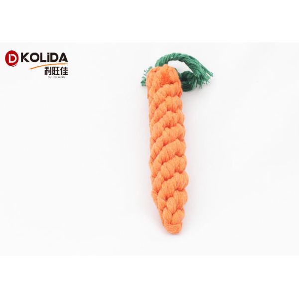 Strong Chew Pet Toys , Tough Dog Toys Double Rope For Puppy Healthy Teeth