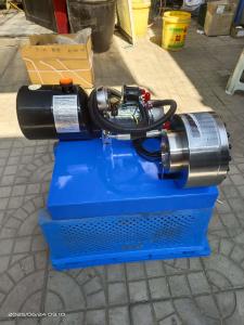 1 インチ 7 ダイ 1-4 層ホース 液圧回し機 / ホース回し機 高圧 6-25mm 青色 12v/24V