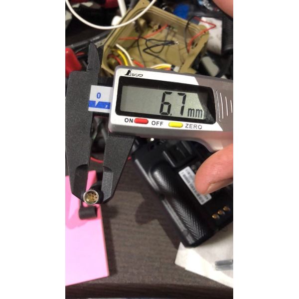 Cable connecteur équivalent 102 103 de corps de solides solubles connecteur de 7 bornes Fischer avec les goupilles hommes-femmes