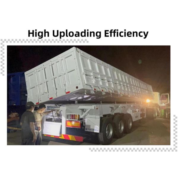 TITAN 3 Axle 12M 45 Cube Side Tipper Trailer for Sale | New 34 Ton Side Tipper Trailers for Sale