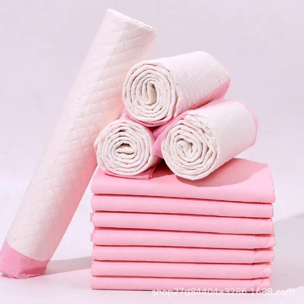 30 x 36 X Grand Noir Proof de fuite chien Wee Wee Pads pour l'entraînement de chiot adhésif 5 couches