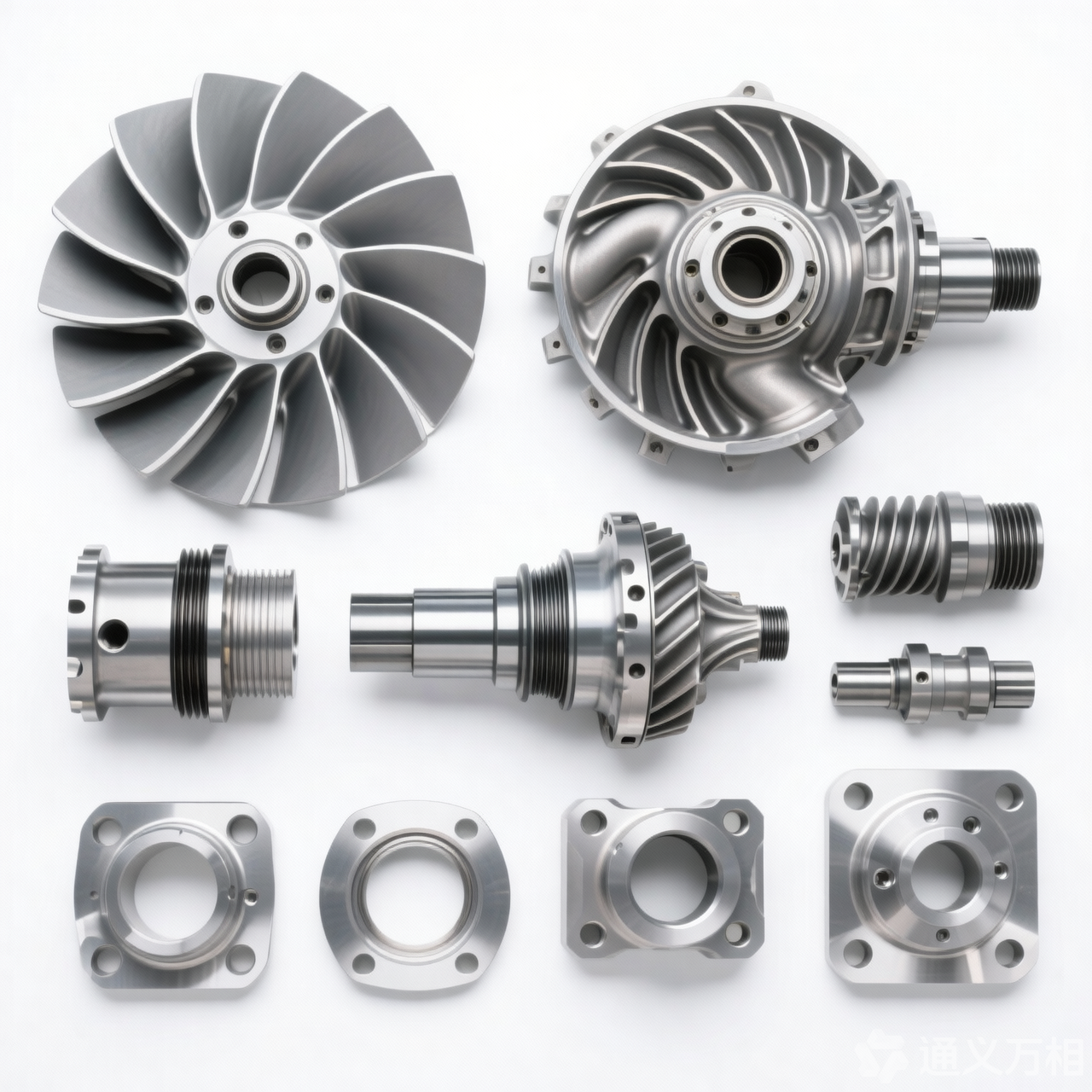 Precision Five-axis CNC Machining Titanium Alloy Parts Stainless Steel Industrial Equipment Drill & Broach Materials